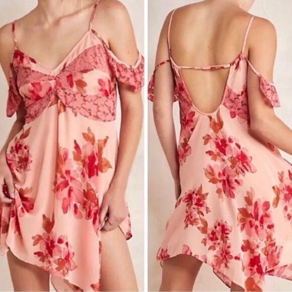 Free People Monday Morning Trapeze Slip Dress Size M new - Picture 1 of 9